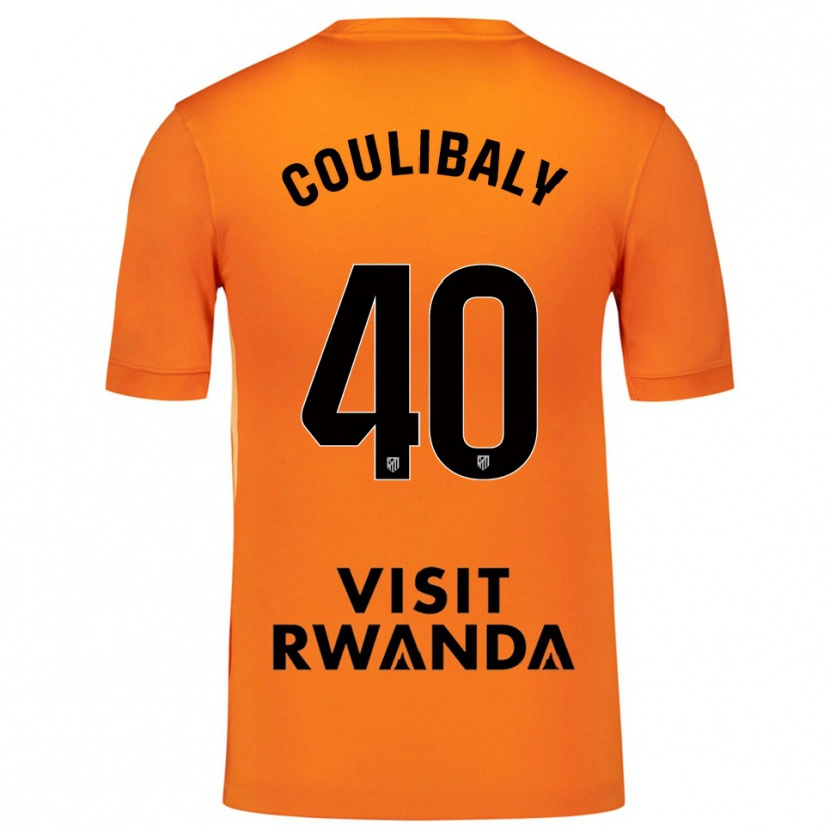 Danxen Damen Izan Coulibaly #40 Trikot Orange Schwarz Torwarttrikot 2025/26 Österreich