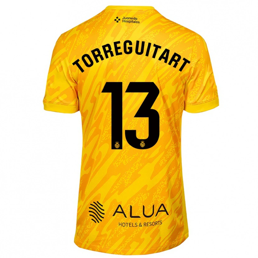 Danxen Damen Nil Torreguitart #13 Trikot Orange Schwarz Torwarttrikot 2025/26 Österreich