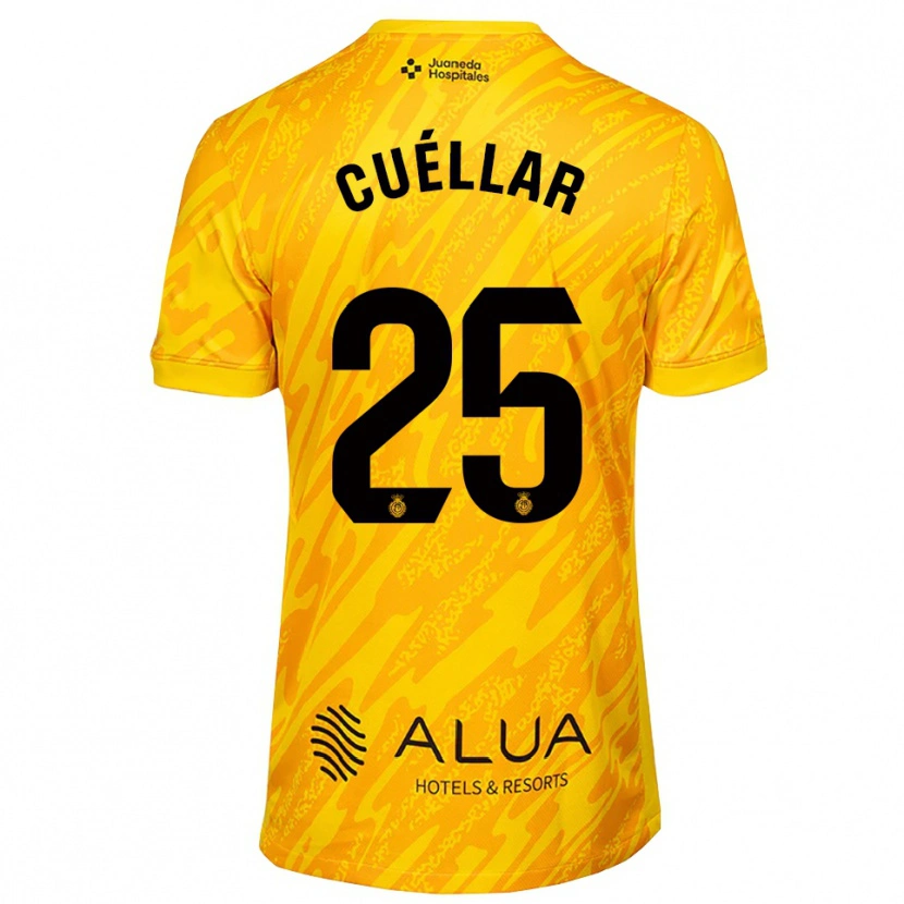 Danxen Damen Iván Cuéllar #25 Trikot Orange Schwarz Torwarttrikot 2025/26 Österreich