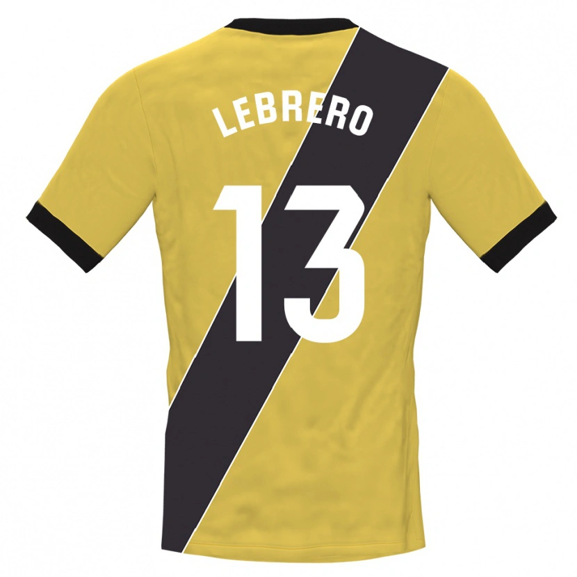 Danxen Damen Lucia Lebrero Rodríguez #13 Trikot Gelb Schwarz Torwarttrikot 2025/26 Österreich