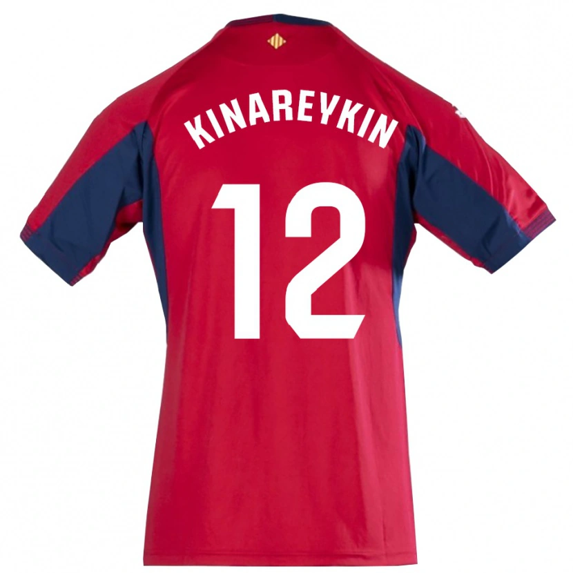 Danxen Damen Yakiv Kinareykin #12 Trikot Königsblau Rot Torwarttrikot 2025/26 Österreich