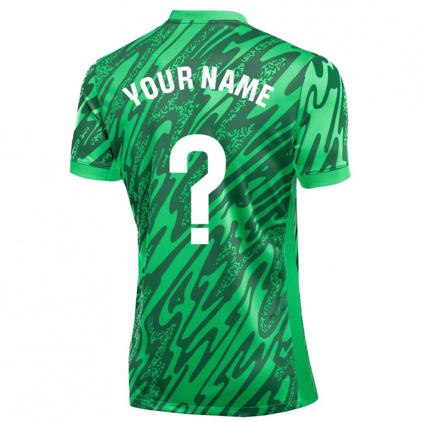 Danxen Damen Elche CF Trikot Dunkelgrün Weiß Torwarttrikot 2025/26 Österreich