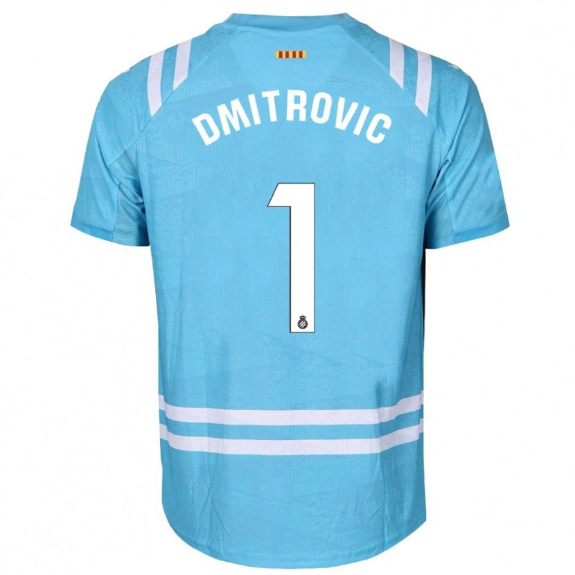 Danxen Damen Marko Dmitrovic #1 Trikot Hellblau Weiß Torwarttrikot 2025/26 Österreich