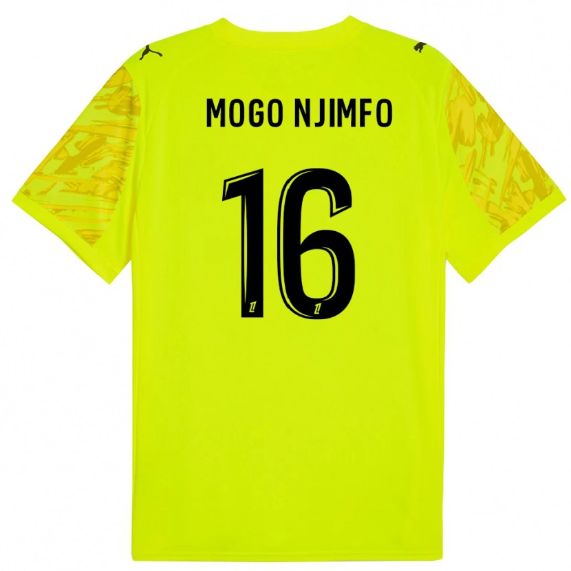 Danxen Damen Arthur Mogo Njimfo #16 Trikot Leuchtgrün Schwarz Torwarttrikot 2025/26 Österreich