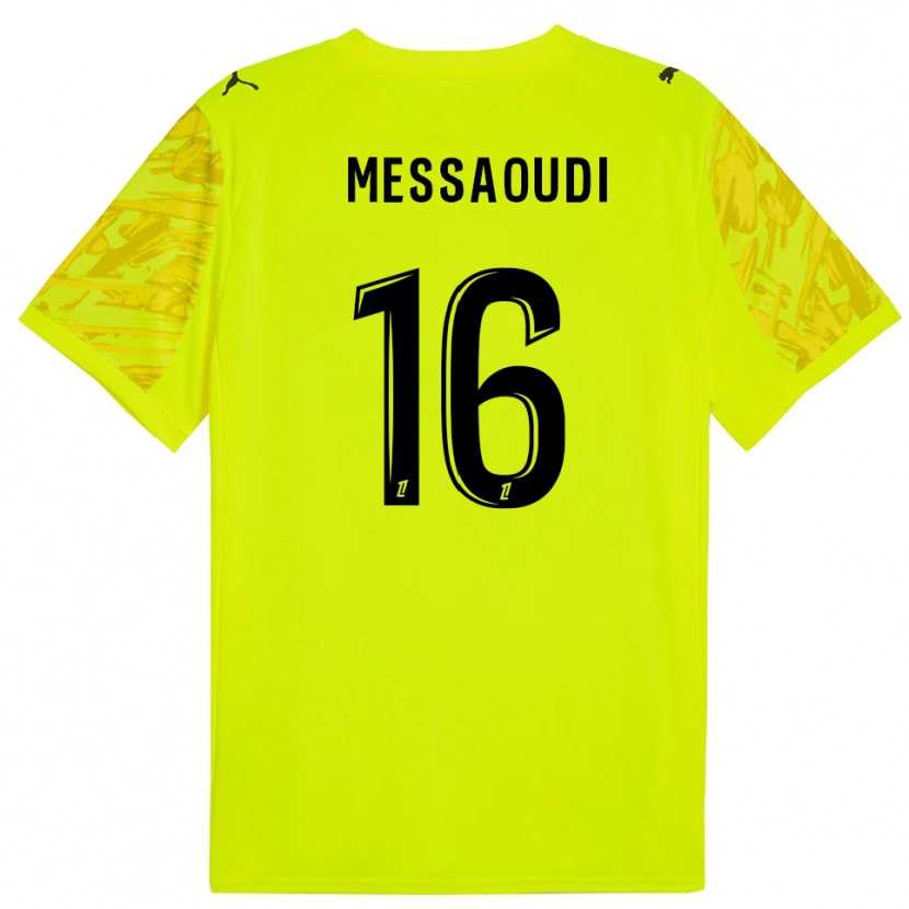Danxen Damen Fedwan Messaoudi #16 Trikot Leuchtgrün Schwarz Torwarttrikot 2025/26 Österreich