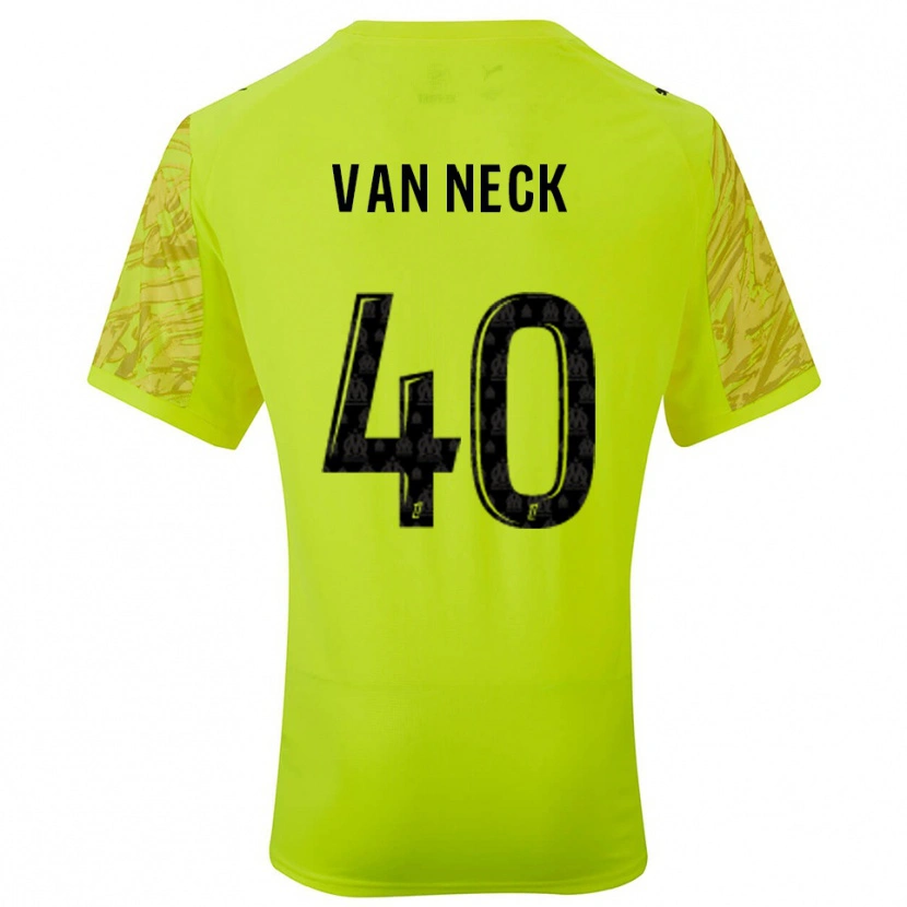 Danxen Damen Jelle Van Neck #40 Trikot Leuchtgrün Schwarz Torwarttrikot 2025/26 Österreich