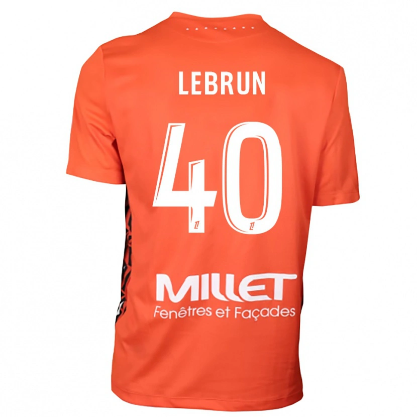 Danxen Damen Lisa Lebrun #40 Trikot Orange Weiß Torwarttrikot 2025/26 Österreich