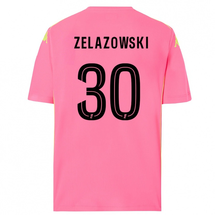 Danxen Damen Bartosz Zelazowski #30 Trikot Knallpink Schwarz Torwarttrikot 2025/26 Österreich