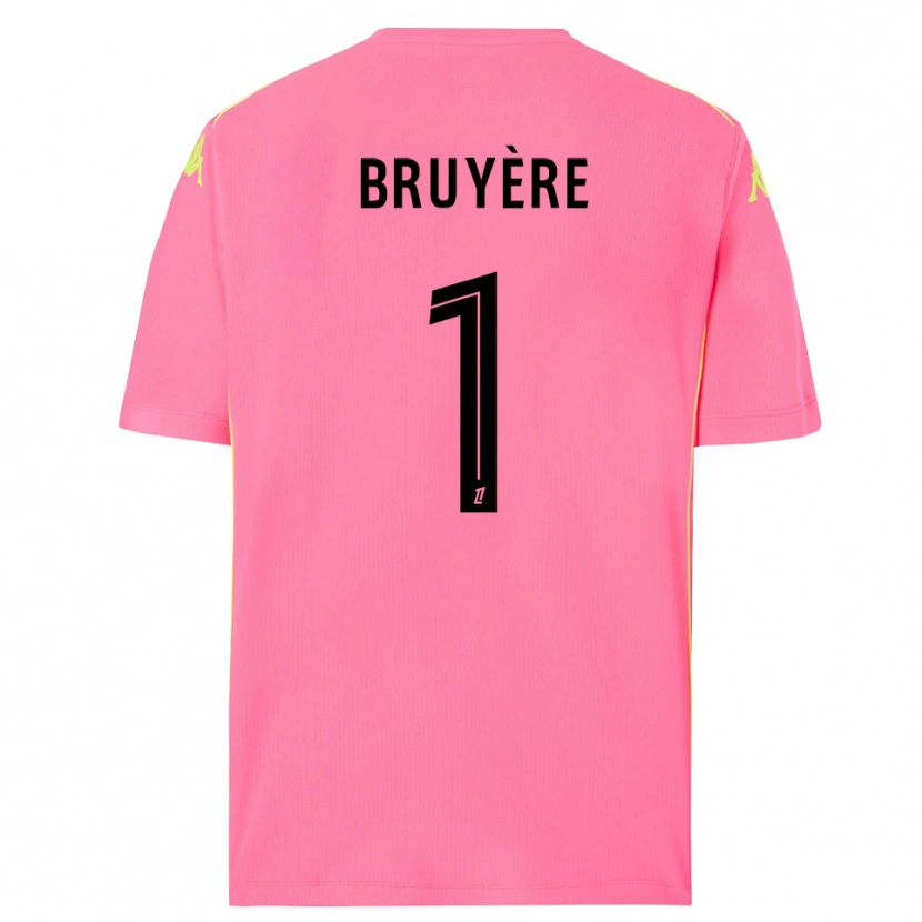 Danxen Damen Théo Bruyère #1 Trikot Knallpink Schwarz Torwarttrikot 2025/26 Österreich