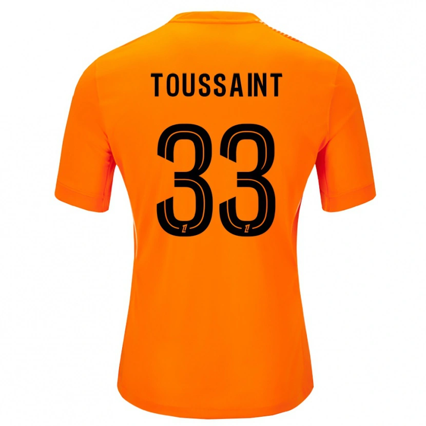 Danxen Damen Océane Toussaint #33 Trikot Orange Schwarz Torwarttrikot 2025/26 Österreich