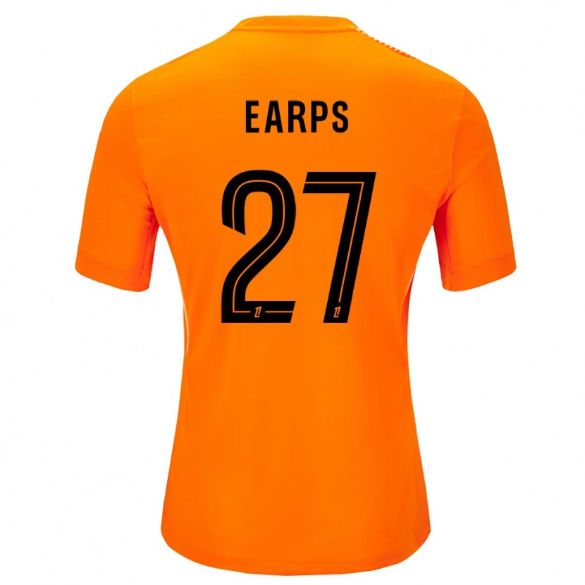 Danxen Damen Mary Earps #27 Trikot Orange Schwarz Torwarttrikot 2025/26 Österreich