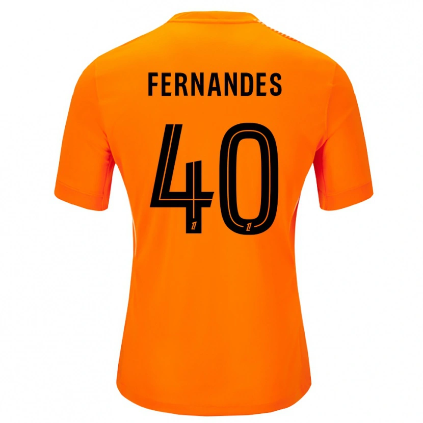 Danxen Damen Alyssa Fernandes #40 Trikot Orange Schwarz Torwarttrikot 2025/26 Österreich