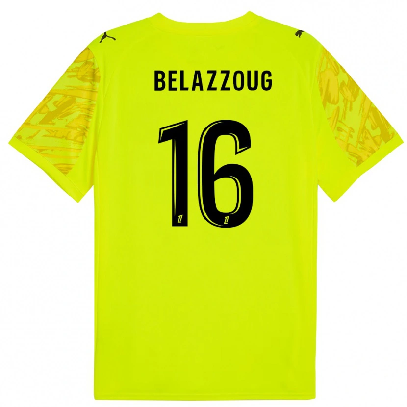Danxen Damen Kilian Belazzoug #16 Trikot Leuchtgrün Gelb Torwarttrikot 2025/26 Österreich