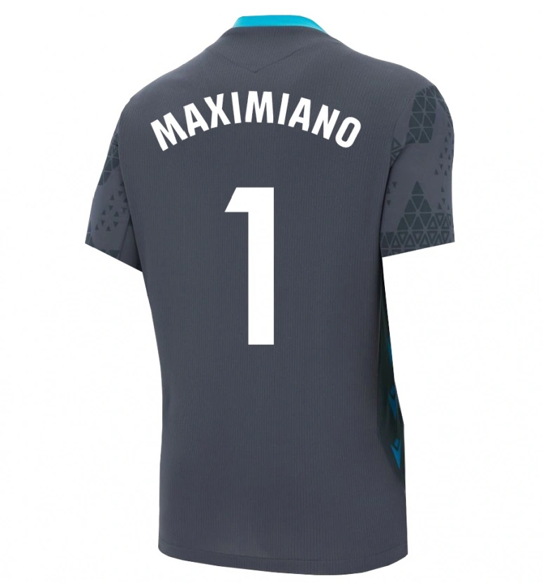 Danxen Damen Luís Maximiano #1 Trikot Dunkelgrau Schwarz Torwarttrikot 2025/26 Österreich