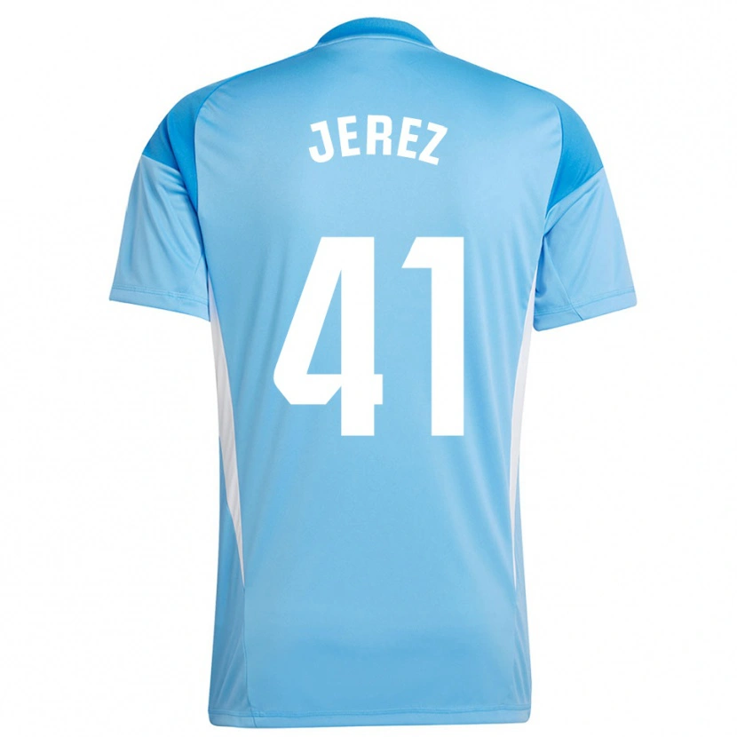Danxen Damen Adrián Jerez #41 Trikot Himmelblau Weiß Torwarttrikot 2025/26 Österreich
