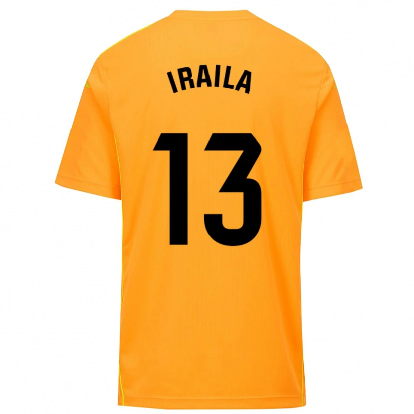 Danxen Damen Iraila Rivera Simón #13 Trikot Orange Schwarz Torwarttrikot 2025/26 Österreich