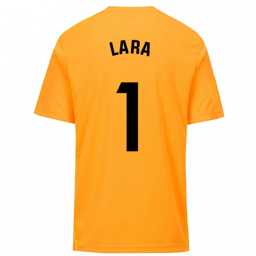 Danxen Damen Lara Lara De Las Heras Coello #1 Trikot Orange Schwarz Torwarttrikot 2025/26 Österreich