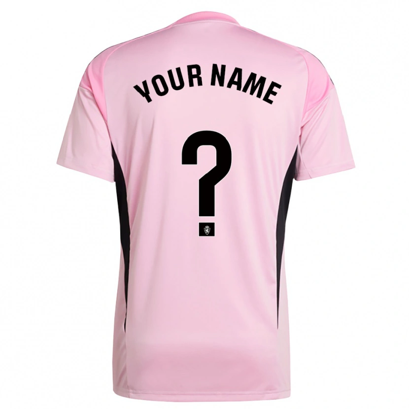 Danxen Damen Real Zaragoza Trikot Hellpink Schwarz Torwarttrikot 2025/26 Österreich