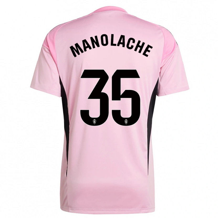 Danxen Damen Marcos Manolache #35 Trikot Hellpink Schwarz Torwarttrikot 2025/26 Österreich
