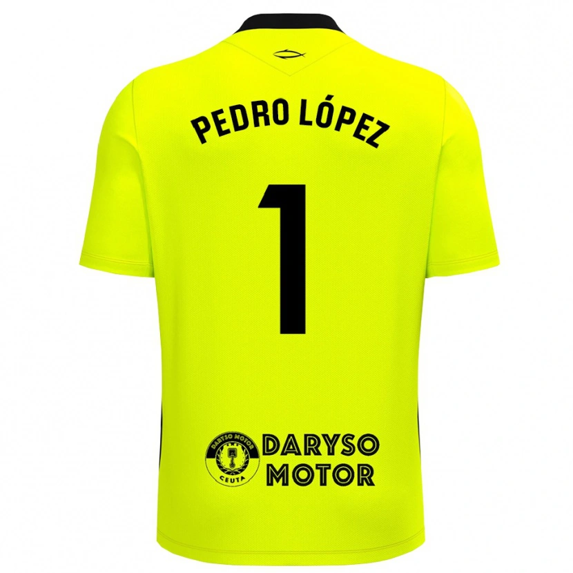 Danxen Damen Pedro López #1 Trikot Gelbgrün Schwarz Torwarttrikot 2025/26 Österreich