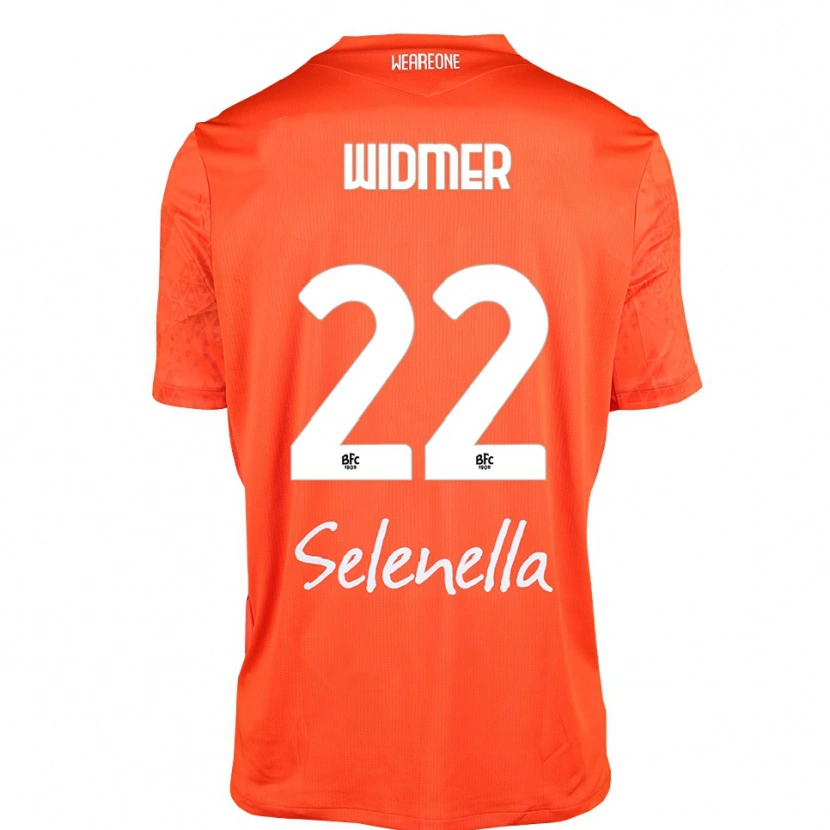Danxen Damen Renato Widmer D'Autilia #22 Trikot Orange Schwarz Weiß Torwarttrikot 2025/26 Österreich