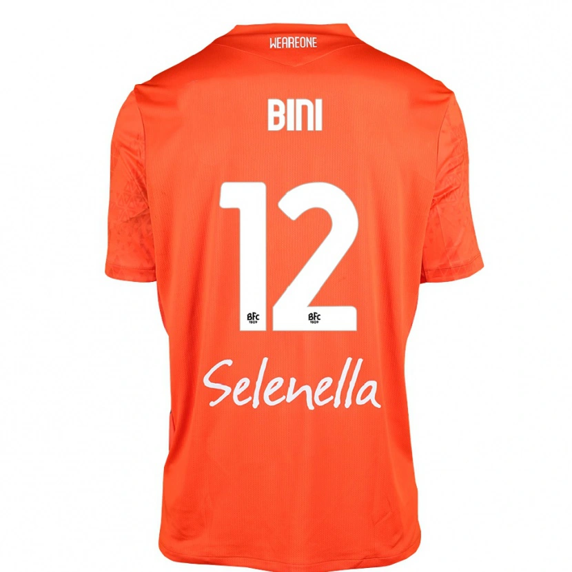 Danxen Damen Cesare Bini #12 Trikot Orange Schwarz Weiß Torwarttrikot 2025/26 Österreich