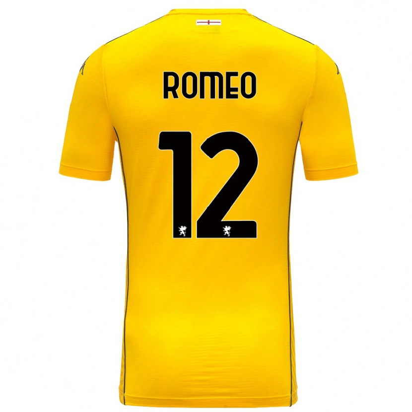 Danxen Damen Emanuele Romeo #12 Trikot Dunkelgelb Schwarz Torwarttrikot 2025/26 Österreich