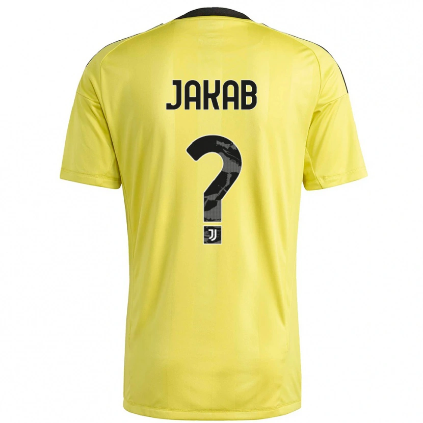 Danxen Damen Mátyás Jakab #0 Trikot Gelb Weiß Torwarttrikot 2025/26 Österreich