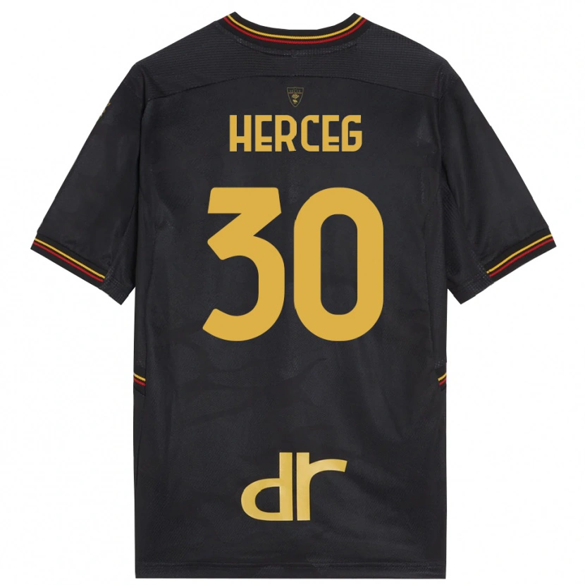 Danxen Damen Lovro Herceg #30 Trikot Schwarz Braun Torwarttrikot 2025/26 Österreich