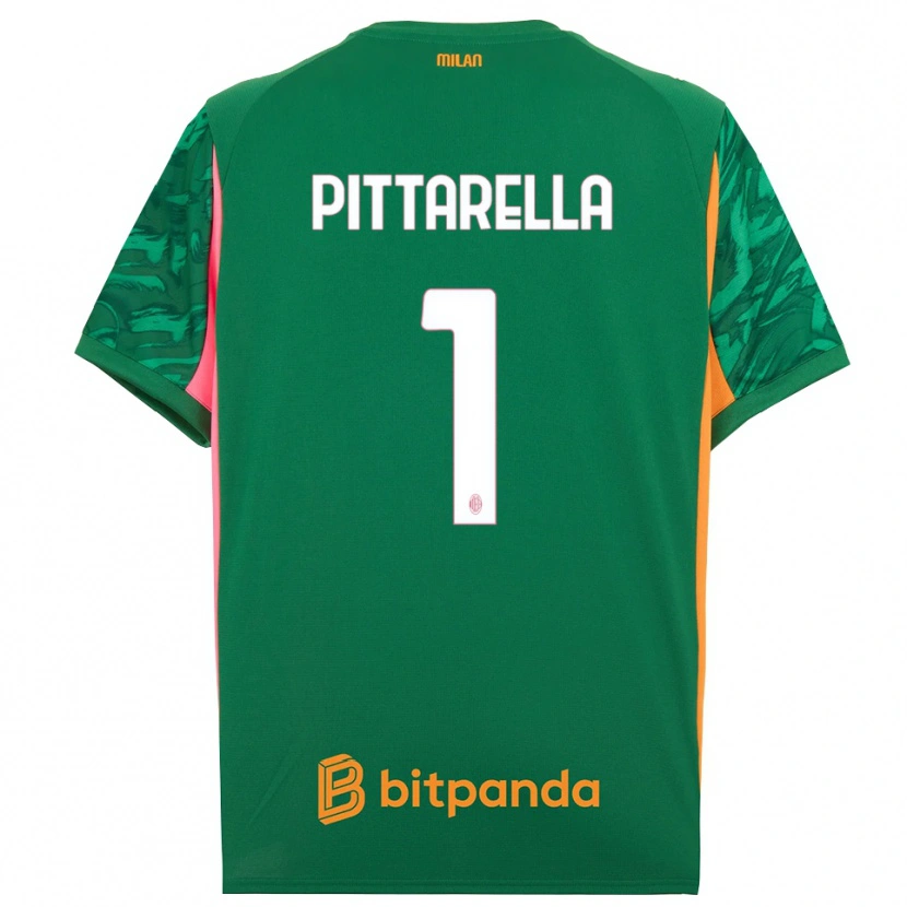 Danxen Damen Matteo Pittarella #1 Trikot Grün Orange Pink Torwarttrikot 2025/26 Österreich