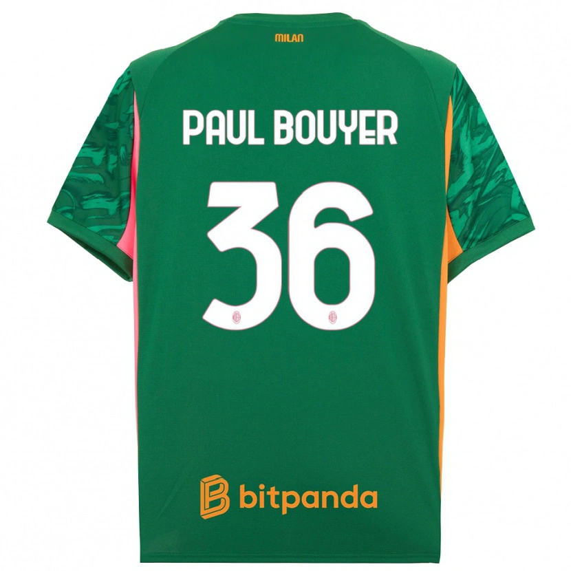 Danxen Damen Léo Paul Bouyer #36 Trikot Grün Orange Pink Torwarttrikot 2025/26 Österreich
