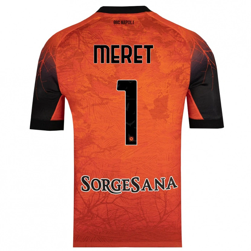 Danxen Damen Alex Meret #1 Trikot Orange Rot Schwarz Torwarttrikot 2025/26 Österreich