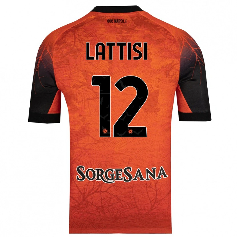 Danxen Damen Francesco Lattisi #12 Trikot Orange Rot Schwarz Torwarttrikot 2025/26 Österreich
