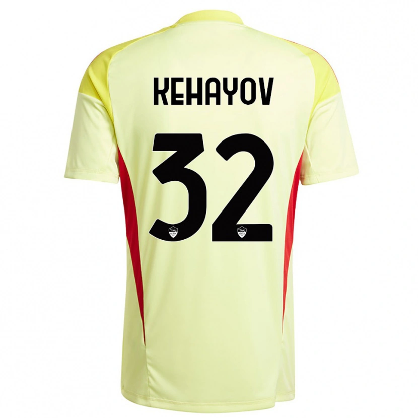 Danxen Damen Atanas Kehayov #32 Trikot Hellgelb Orange Torwarttrikot 2025/26 Österreich