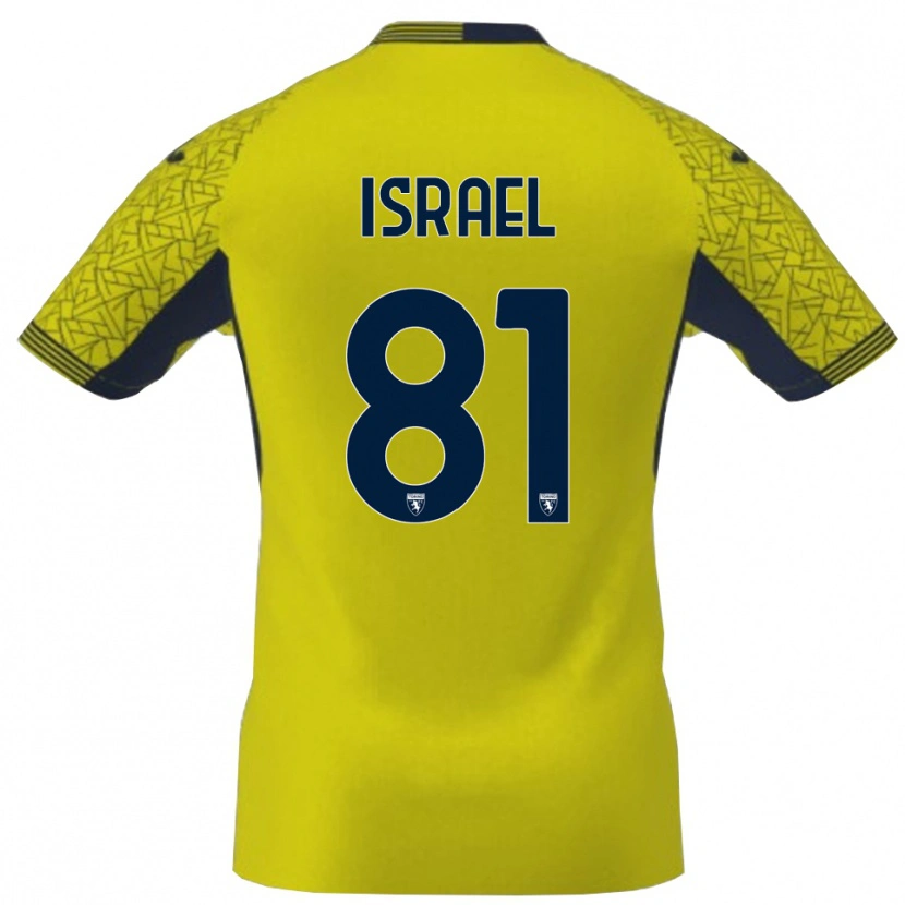 Danxen Damen Franco Israel #81 Trikot Gelb Schwarz Torwarttrikot 2025/26 Österreich