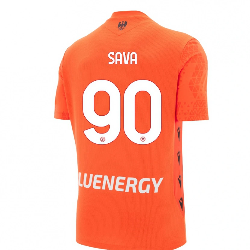Danxen Damen Răzvan Sava #90 Trikot Orange Rot Schwarz Torwarttrikot 2025/26 Österreich