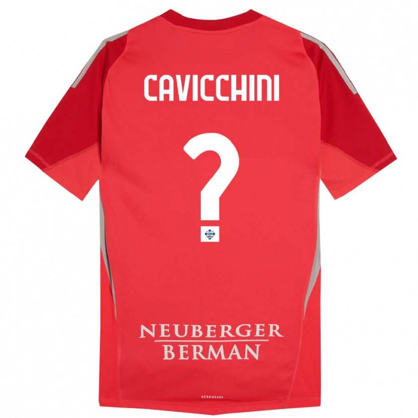 Danxen Damen Leonardo Cavicchini #0 Trikot Rot Grau Torwarttrikot 2025/26 Österreich