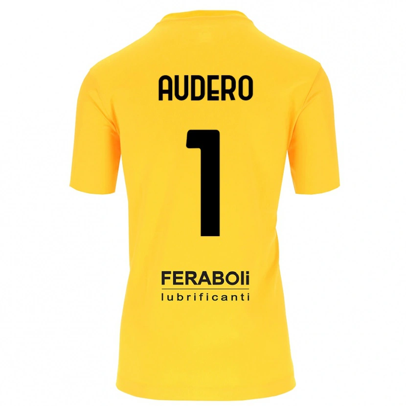 Danxen Damen Emil Audero #1 Trikot Gelb Schwarz Torwarttrikot 2025/26 Österreich
