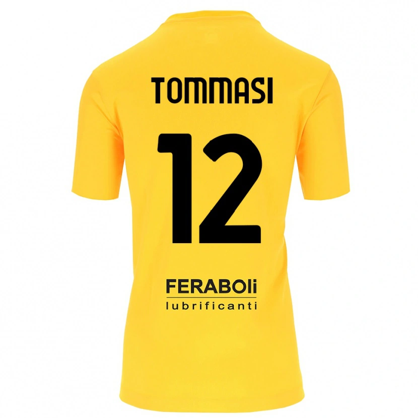 Danxen Damen Francesco Tommasi #12 Trikot Gelb Schwarz Torwarttrikot 2025/26 Österreich