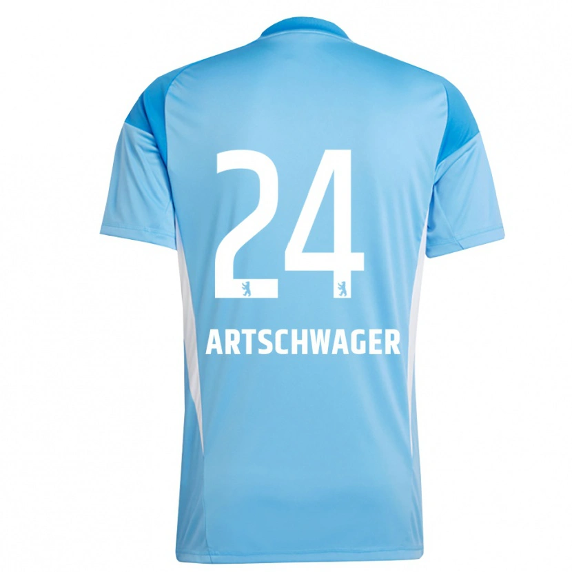 Danxen Damen Finn Artschwager #24 Trikot Blau Schwarz Torwarttrikot 2025/26 Österreich
