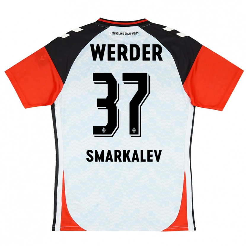 Danxen Damen Stefan Smarkalev #37 Trikot Schwarz Rot Gelb Torwarttrikot 2025/26 Österreich