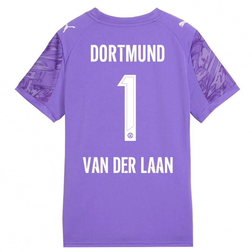 Danxen Damen Laura Van Der Laan #1 Trikot Flieder Weiß Torwarttrikot 2025/26 Österreich