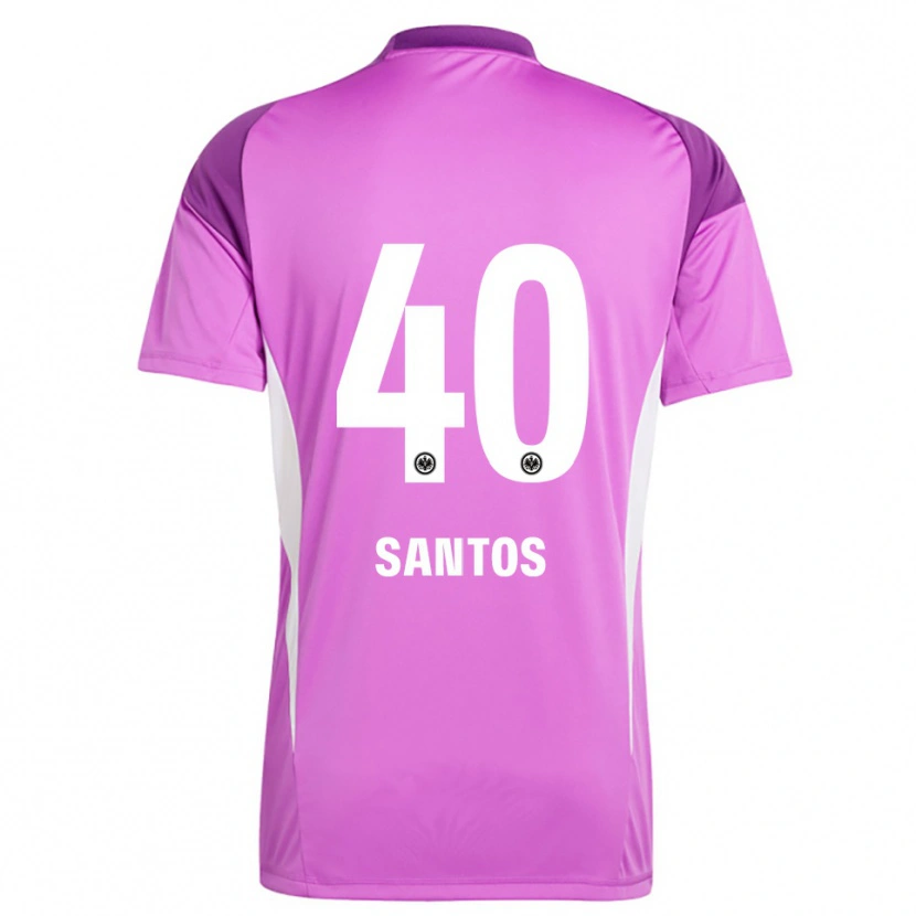 Danxen Damen Kauã Santos #40 Trikot Flieder Weiß Torwarttrikot 2025/26 Österreich