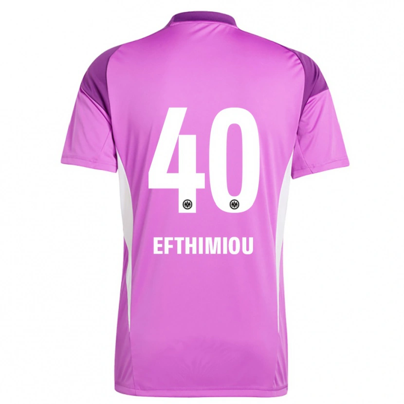 Danxen Damen Sissis Efthimiou #40 Trikot Flieder Weiß Torwarttrikot 2025/26 Österreich