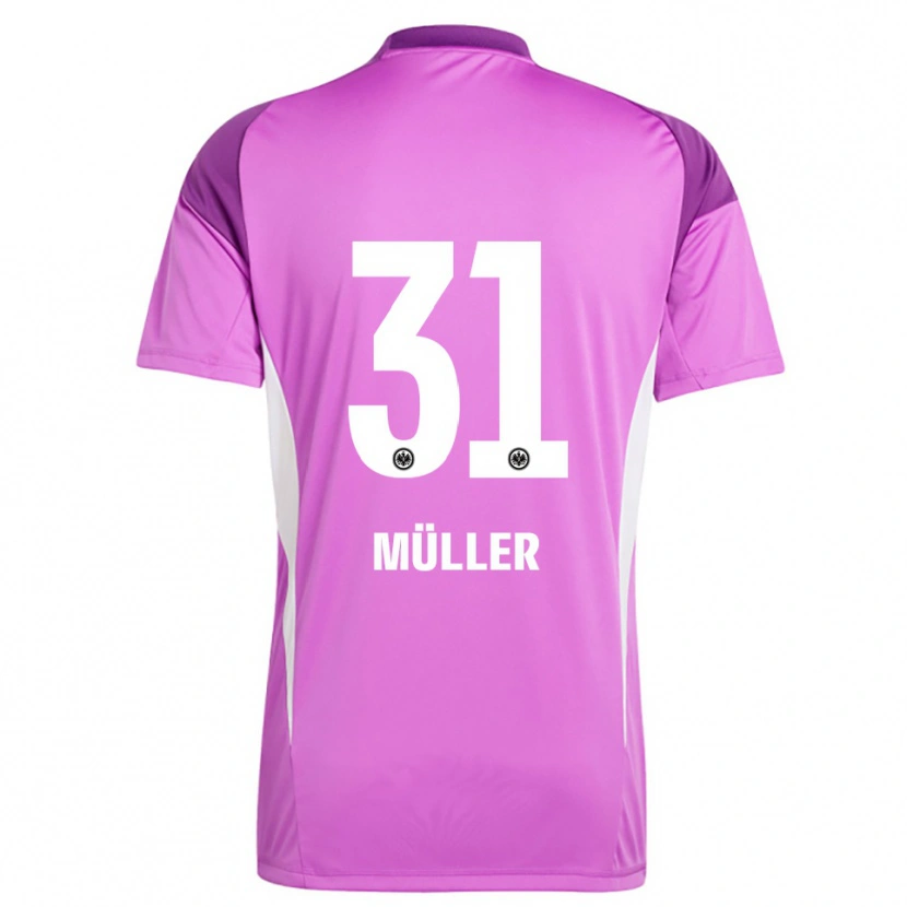 Danxen Damen Laurin Müller #31 Trikot Flieder Weiß Torwarttrikot 2025/26 Österreich