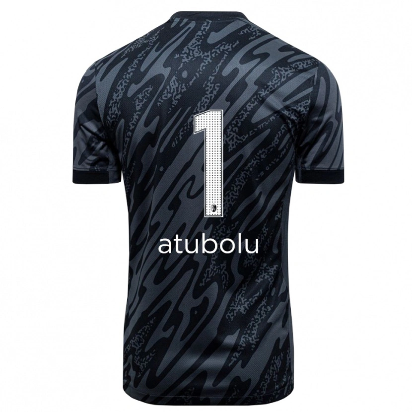 Danxen Damen Noah Atubolu #1 Trikot Schwarz Weiß Torwarttrikot 2025/26 Österreich