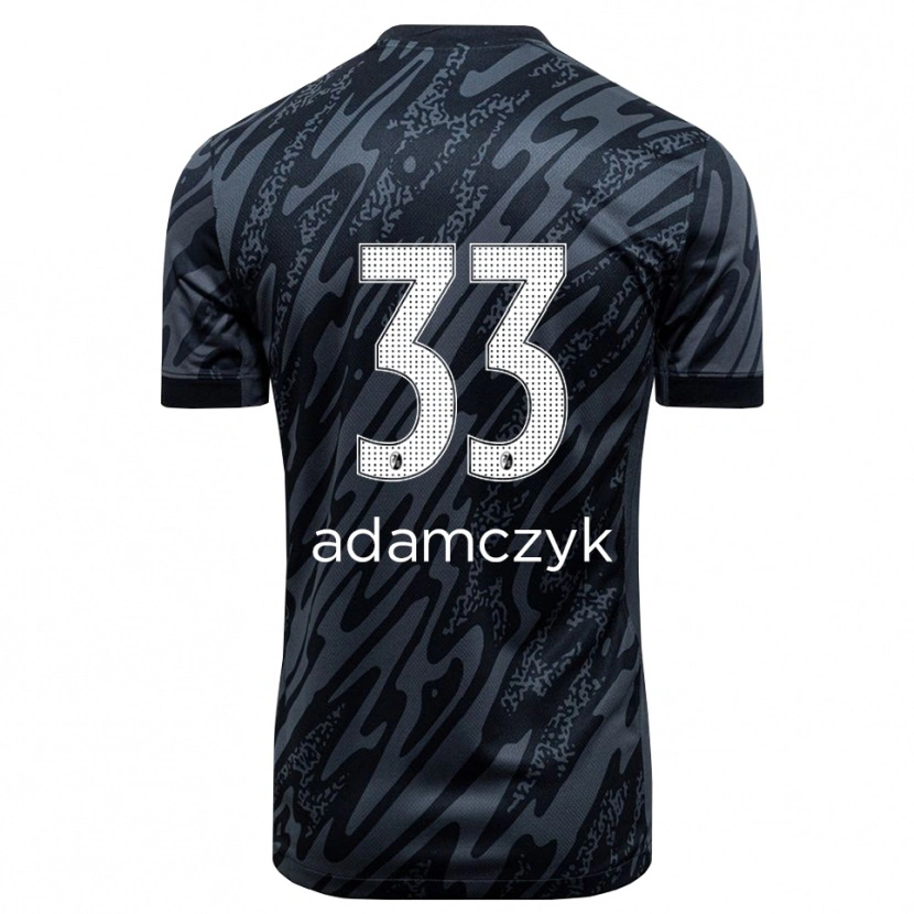 Danxen Damen Rebecca Adamczyk #33 Trikot Schwarz Weiß Torwarttrikot 2025/26 Österreich