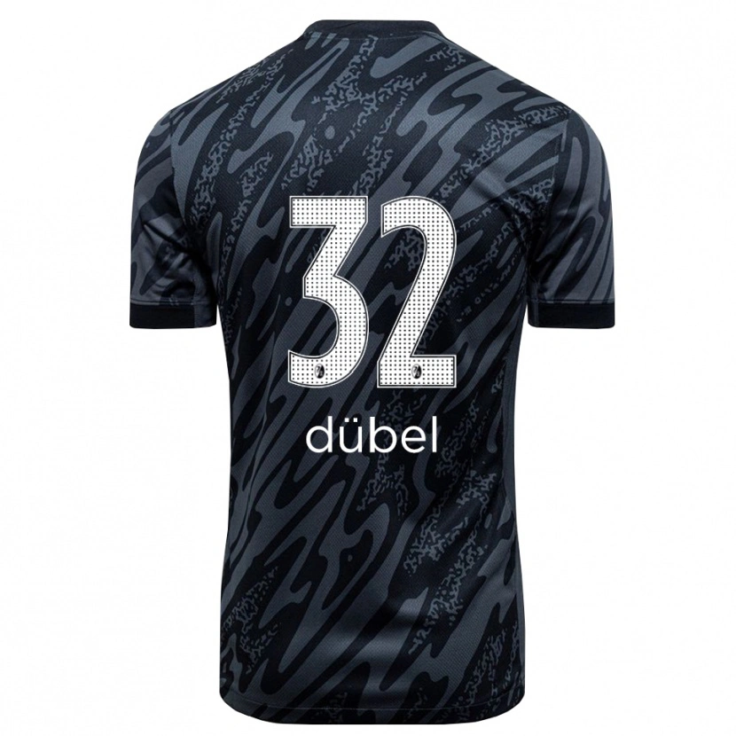 Danxen Damen Sarah-Lisa Dübel #32 Trikot Schwarz Weiß Torwarttrikot 2025/26 Österreich