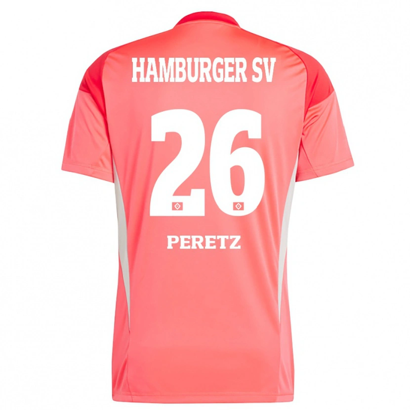 Danxen Damen Daniel Peretz #26 Trikot Rot Orange Torwarttrikot 2025/26 Österreich