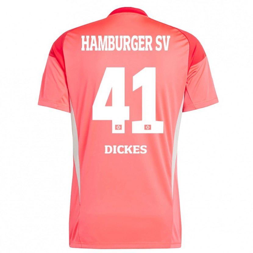 Danxen Damen Fernando Dickes #41 Trikot Rot Orange Torwarttrikot 2025/26 Österreich